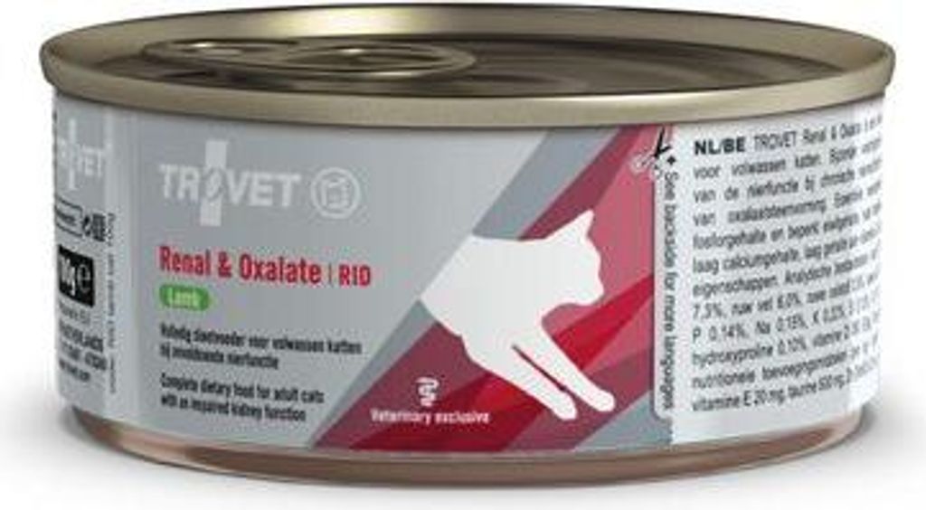 Trovet RID Renal & Oxalate agnello per gatti 100g Immagine del prodotto 