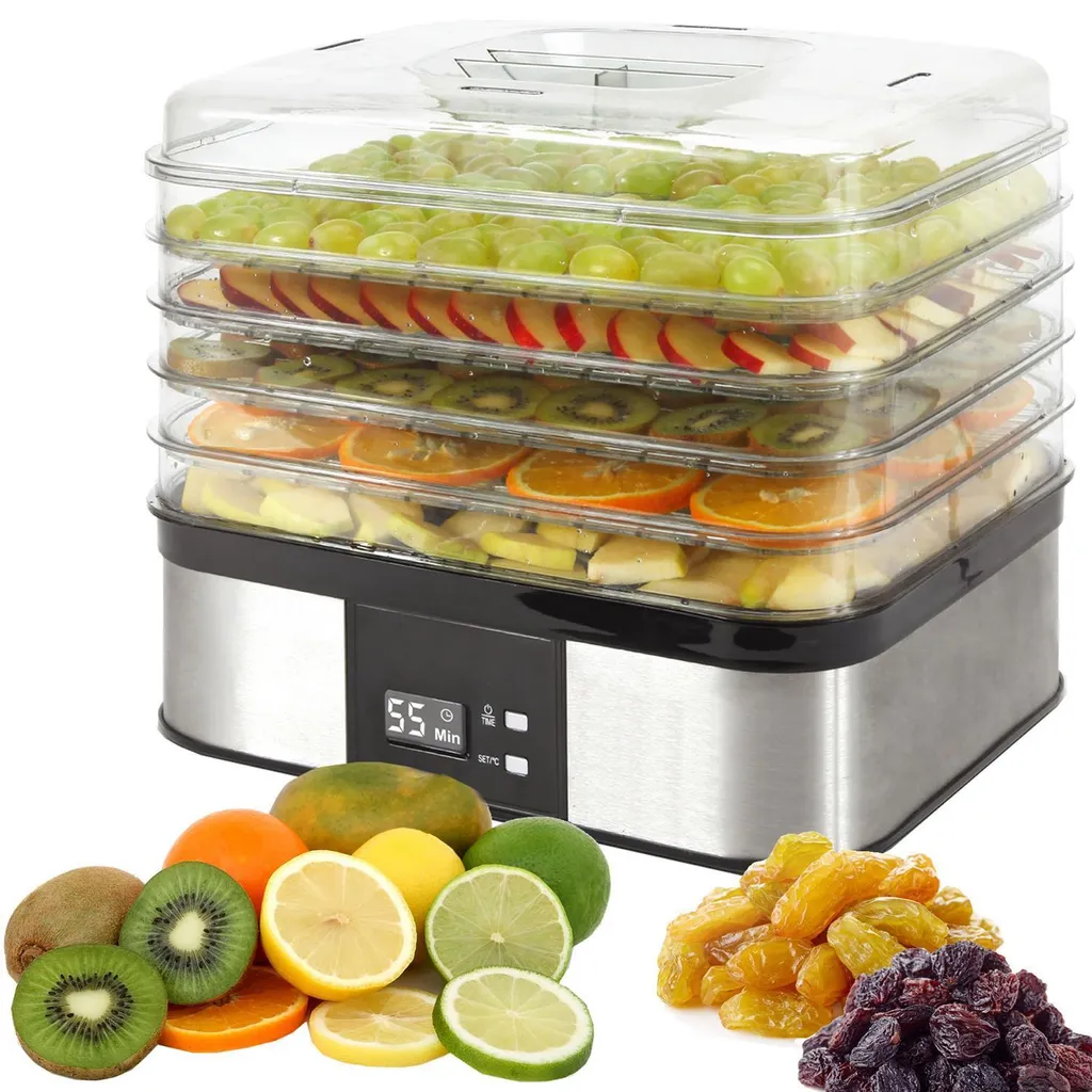 Déshydrateur Alimentaire Massam : Séchoir Électrique à Plateaux Inox