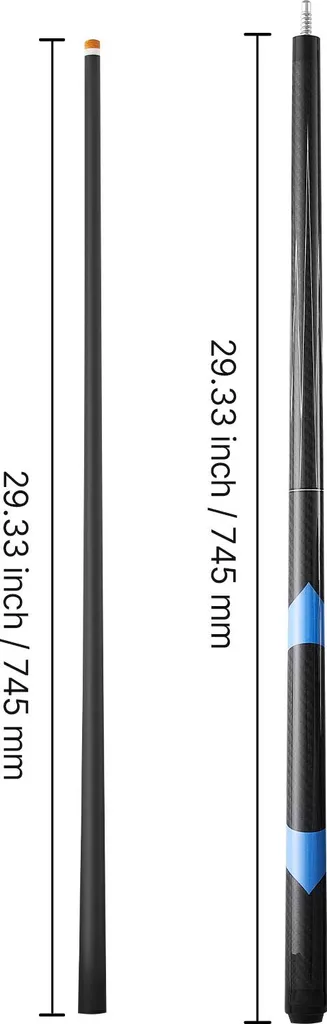 Queue de billard pour bar et maison en carbone 147cm ultra résistante - 8