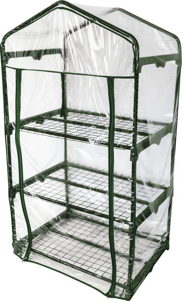 Serre de balcon pour culture de plantes potagères et protection hivernale