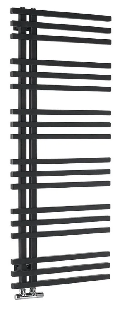 Chauffage Salle de Bain Sophina Noir Mat : Serviettes Chaudes et Design