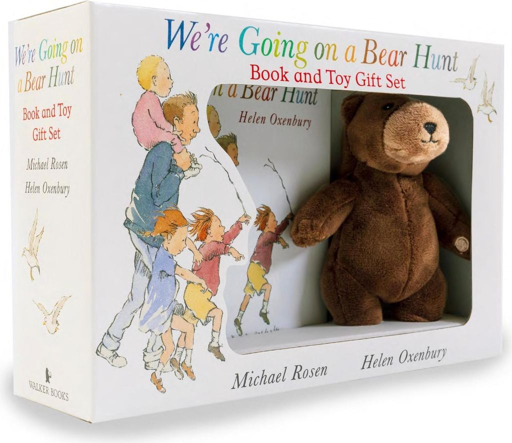 We're Going on a Bear Hunt Book and Toy Gift Set, Hardcover, 40 Seiten