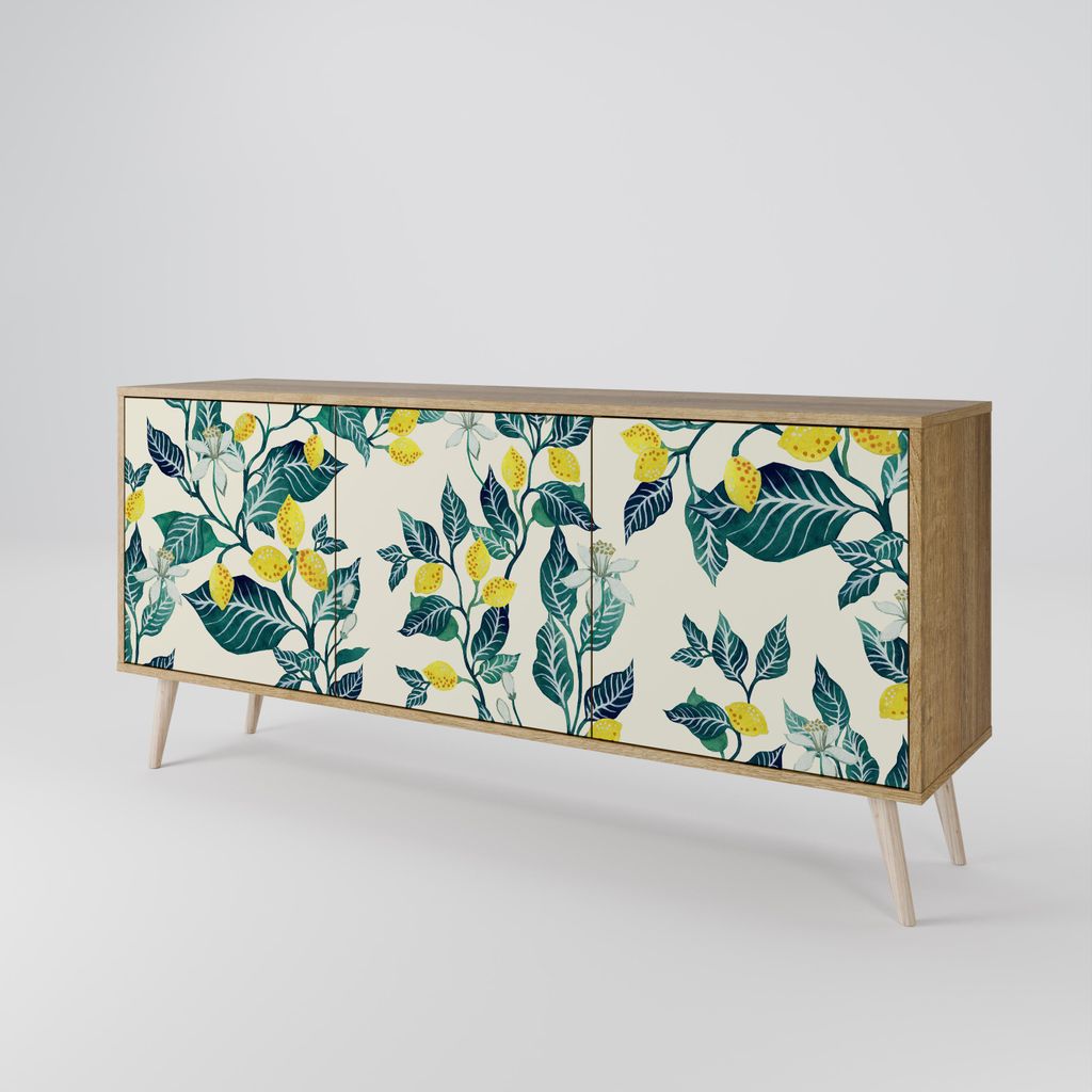 Spacerebels cassettiera a 3 ante - credenza cassettiera - Immagine del prodotto 