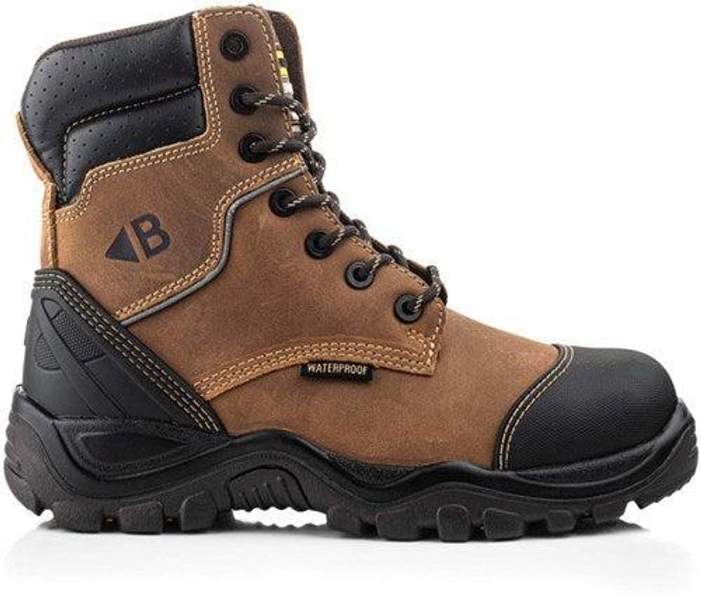 BuckBootz Arbeitsschuhe BSH008WPNM S3 mt 44 braun