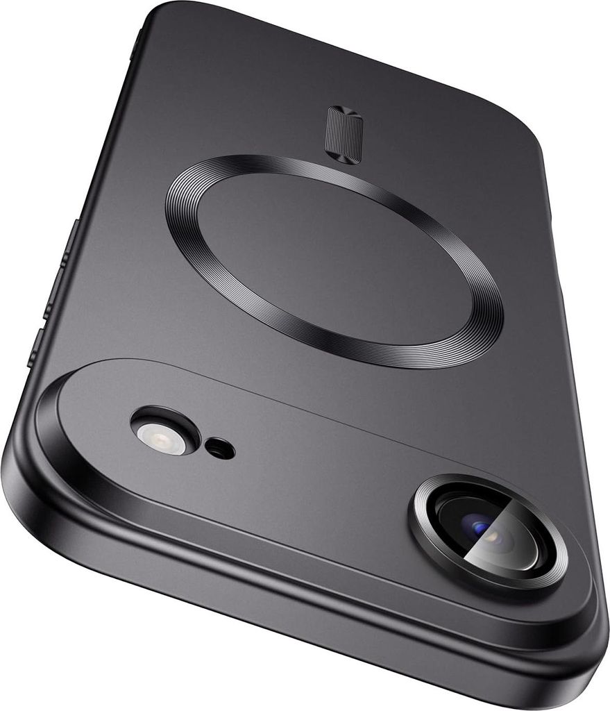 Magnetische Hülle für iPhone Air Matt Silikon Handyhülle Produktbild 