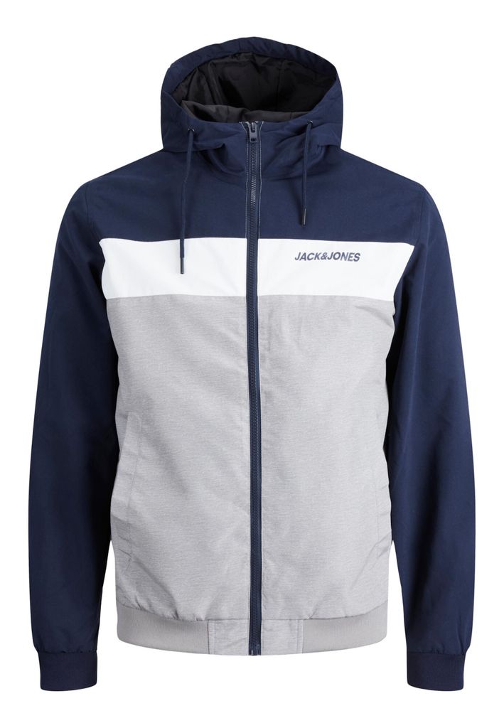 JACK & JONES Herren Bomberjacke Rush Hood Bomber