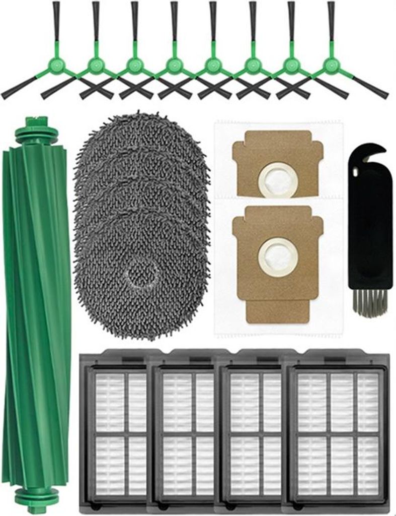 INF Ersatzteile für iRobot Roomba Plus 405/505 Combo Staubsauger, 20-teilig