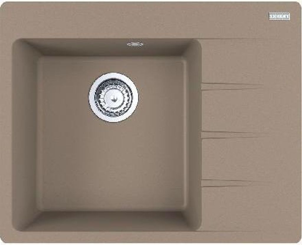 Franke Centro - Fragranit-Spüllbecken CNG 611-62 TL/2, 620x500 mm, Kaschmir 114.0637.501