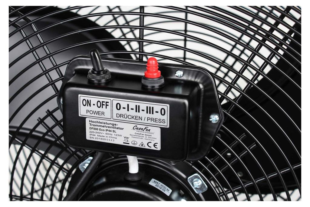 CASAFAN Bubnový ventilátor DF800 Eco IP54 SL (308095) Obrázek produktu 