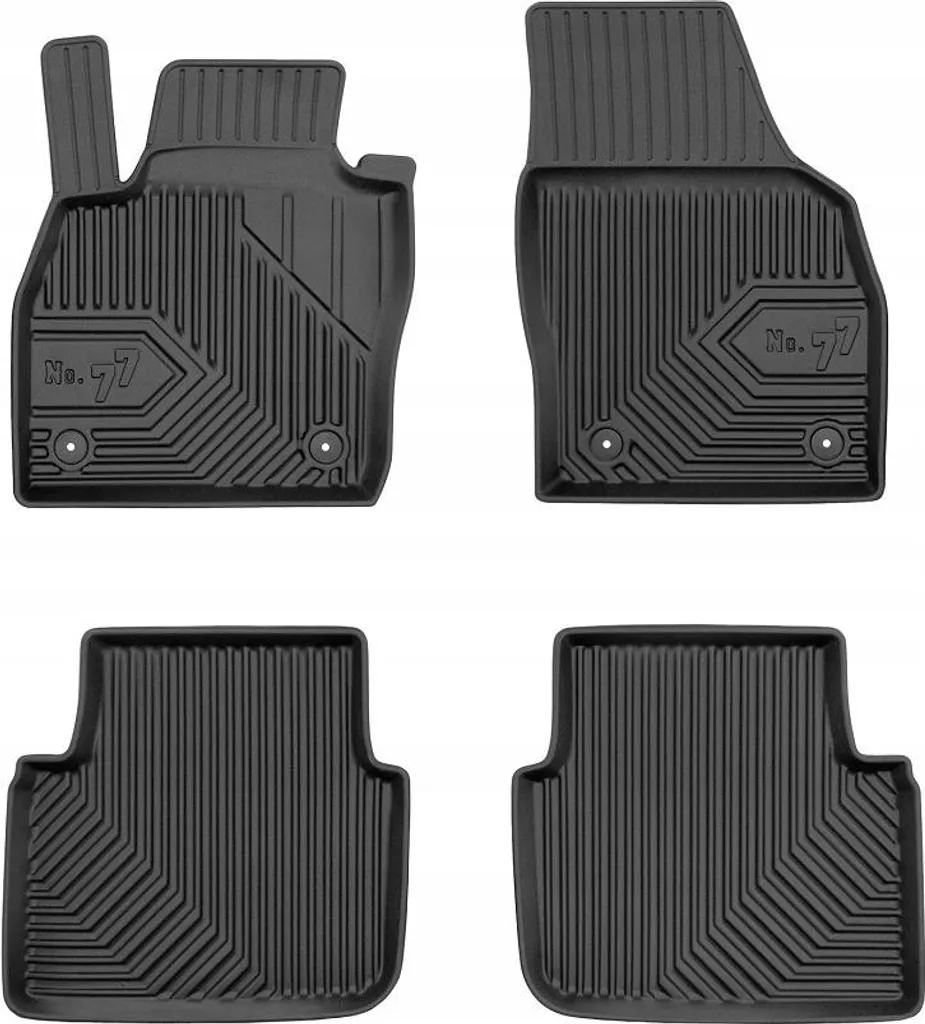 TAPPETINI IN GOMMA SKODA Kamiq dal 2019- FINO AL 77