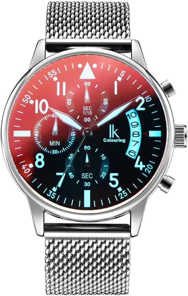 Orologio Movimento Giapponese: Precisione Quarzo e Vetro Temprato