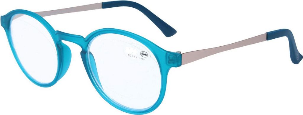 B&S READY READER PLASTIC MATT TURQUOISE +2.5 | Modische Lesebrille in Türkis