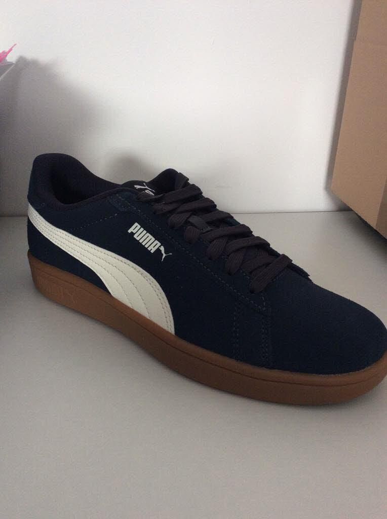 Puma Smash 3.0 New Navy-Warm White Größe EU 42,5 Produktbild 