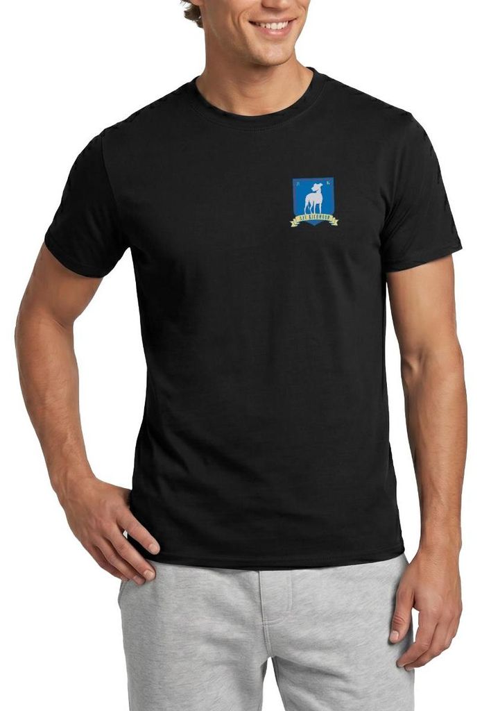 Spreadshirt Ted Lasso A.F.C Richmond Brust Logo Männer T-Shirt, 3XL, Schwarz