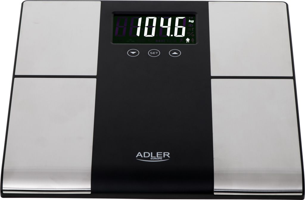 Bilancia da bagno con analizzatore 225 kg Adler AD8165 Immagine del prodotto 
