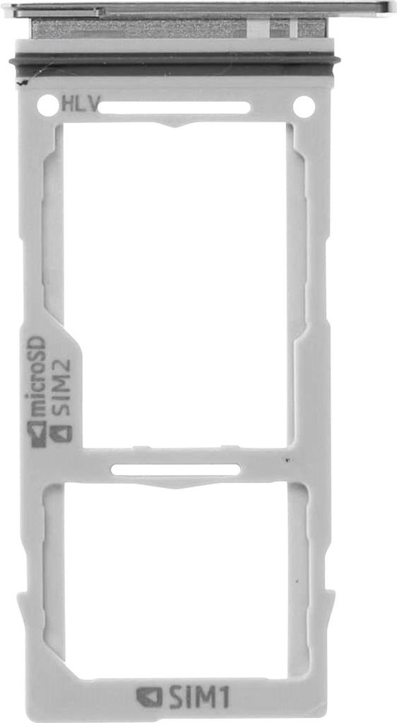 1x SIM + 1x Micro-SD Kartenhalter für Samsung S10e, S10, S10 Plus – Weiß