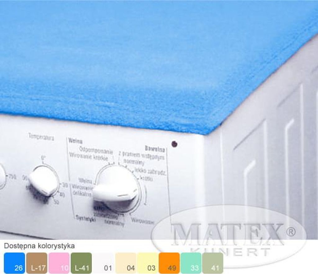 Waschmaschinenabdeckung 50x60 Blau Produktbild 