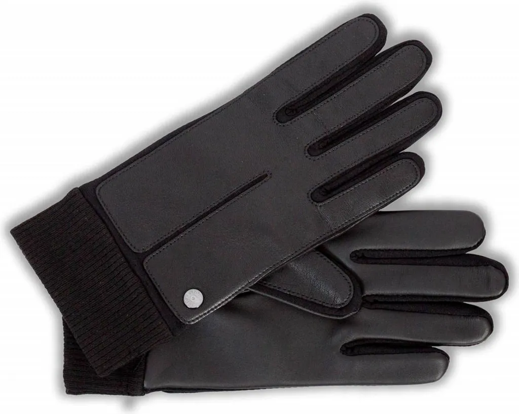 Gants en cuir chauds Roeckl Touch - Idéal pour smartphone en extérieur
