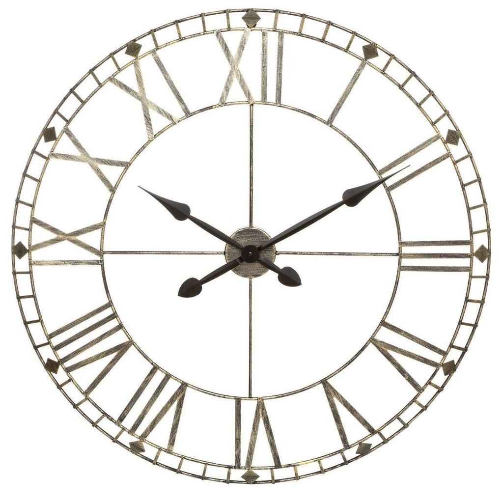 Velké nástěnné hodiny VINTAGE, O 77 cm, prolamované Obrázek produktu 