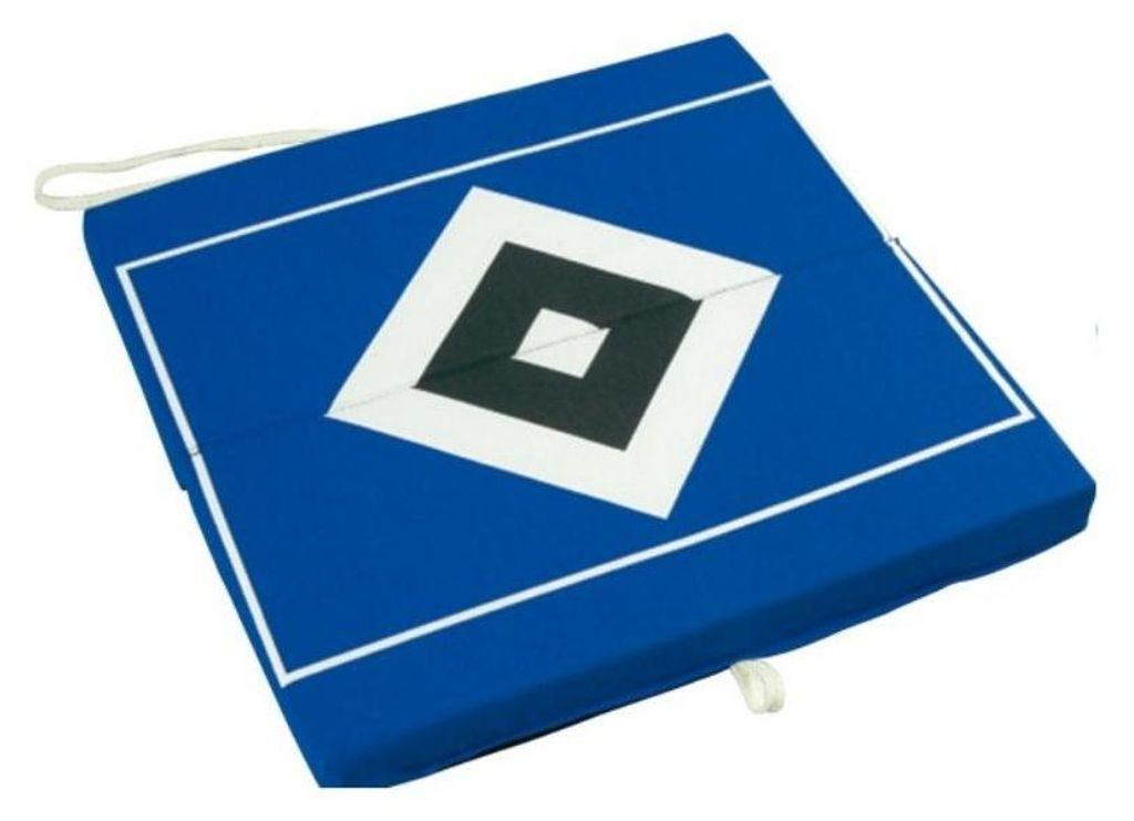 Hamburger SV HSV Klappsitzkissen Logo Fussball Produktbild 