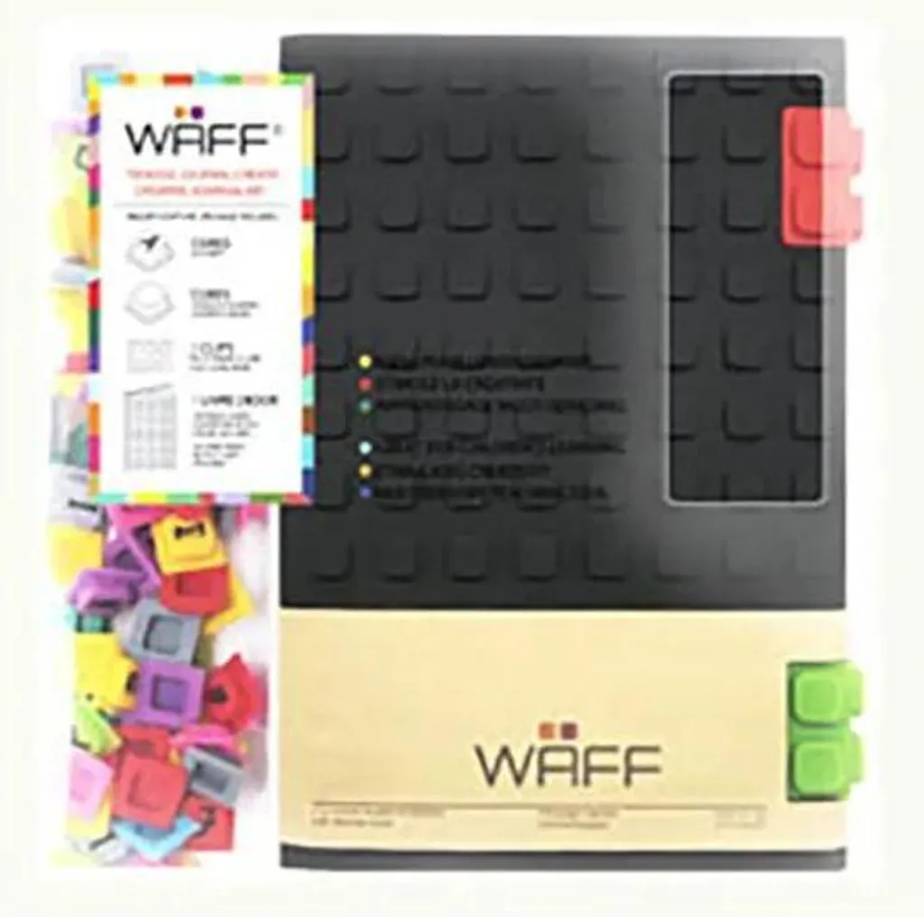 WAFF Combo Notebook L Nero: Il Diario Tattile per Studenti e Designer