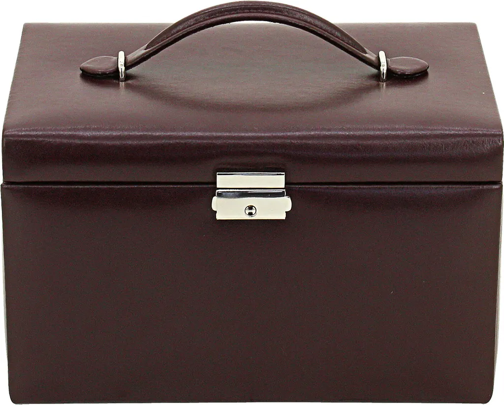 Portagioie Rosso Vino Friedrich Lederwaren Classico - Organizzatore 23231-1