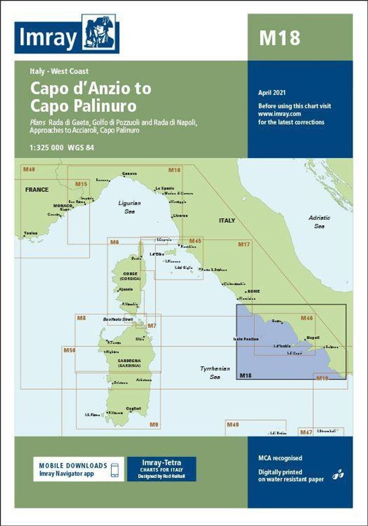 M18 Capo D'anzio To Capo Palinuro – Lingua: Inglese