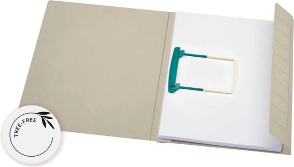 Rangement documents Folio beige Quantore Clipexmap Djois lot de 10 ex