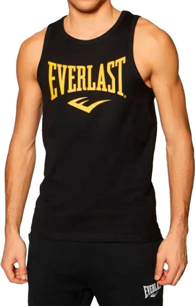 Everlast Logo Sleeveless T-shirt Black M Men Black M Zdjęcie produktu 