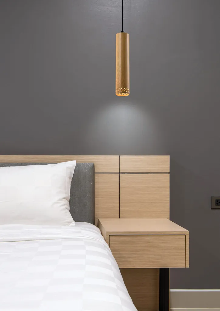 Luminaire Suspendu Cylindrique TUBO - Lampe de Plafond Moderne 1xGU10