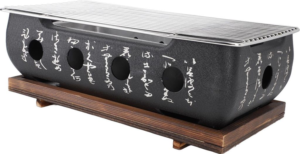 Japonský styl BBQ grilovacího kamene Obdélníkový gril na Obrázek produktu 