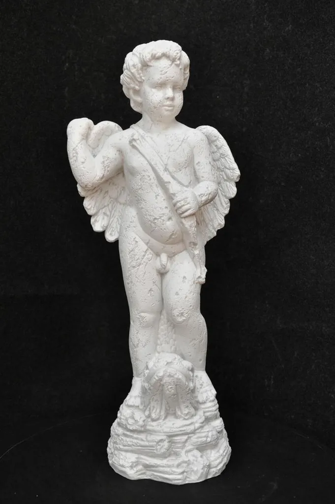 Ange Amore Sculpture Figure Style Antique Statue Statue XXL 75cm de Haut