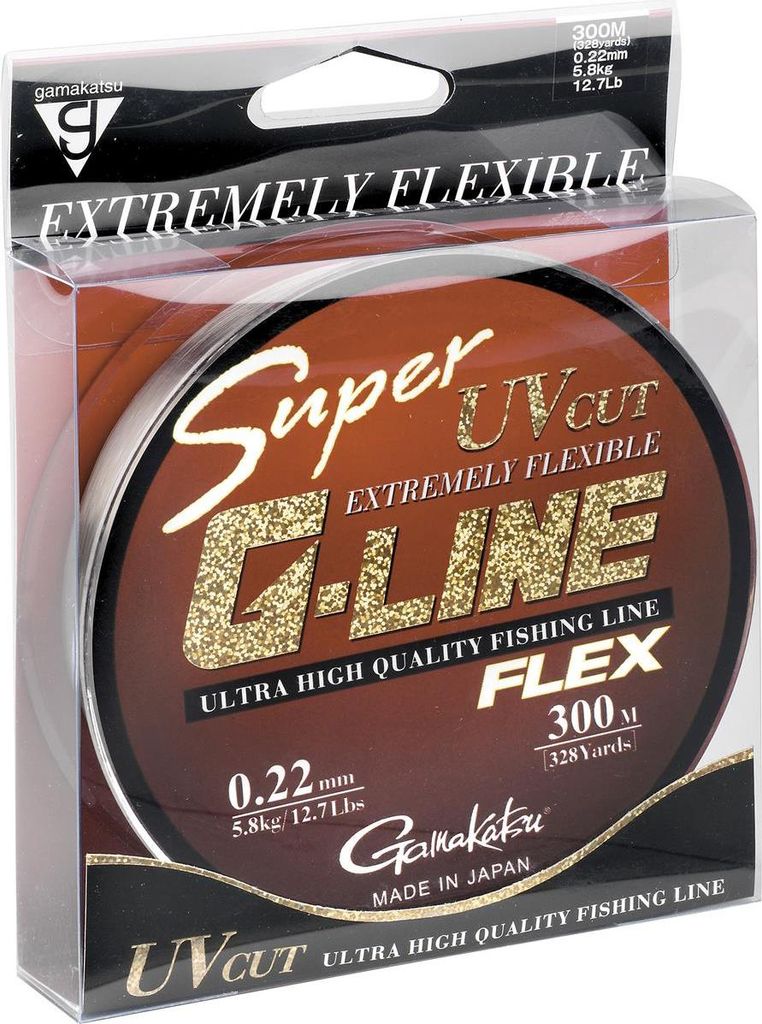 Gamakatsu Schnur G-Line Super Flex Länge 300m ø 0,33mm