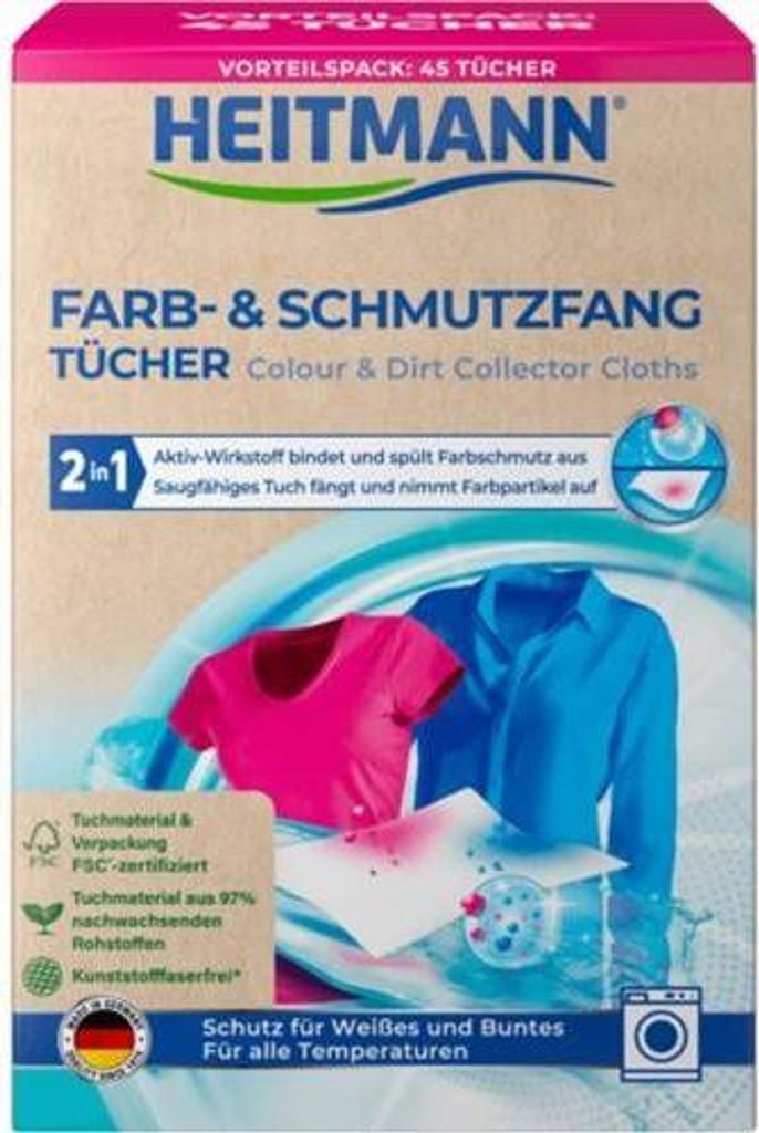 HEITMANN CHUS.PRA.A45 KOLOR&BRUD - Środek do usuwania plam Obrázek produktu 