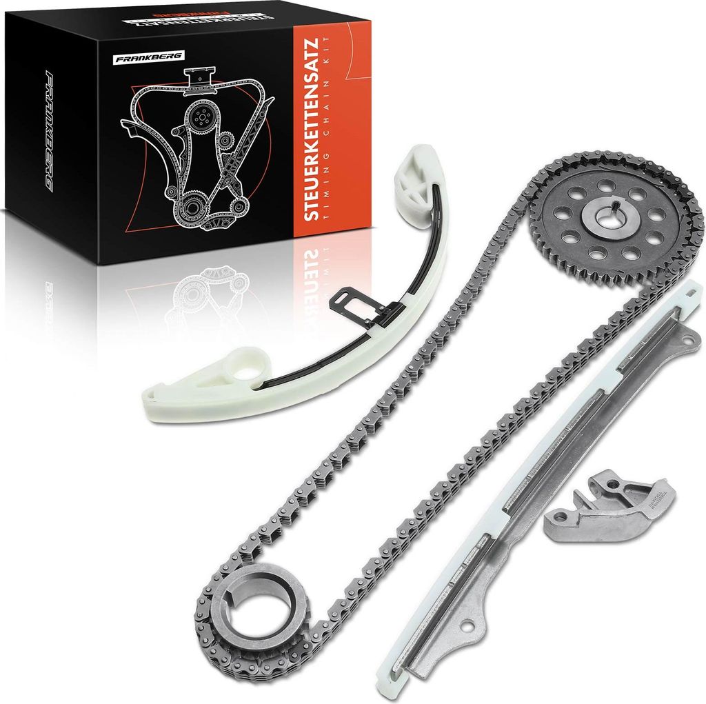 Frankberg 1x Steuerkettensatz Steuerkette für Honda Jazz Stufenheck GD 2004-2008 1.5L