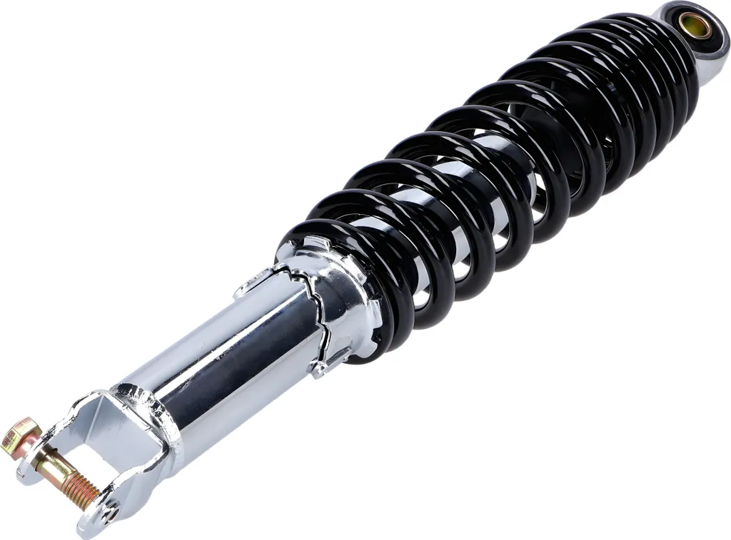 Amortisseur 101_Octane réglable 335mm chromé pour scooter 125 150ccm