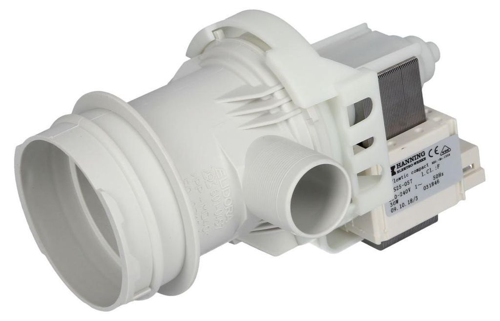 Ablaufpumpe Laugenpumpe EURONOVA 031846 Hanning DPS25-057 Entleerungspumpe Wasserpumpe Magnetpumpe Pumpe mit Pumpenkopf Waschmaschine