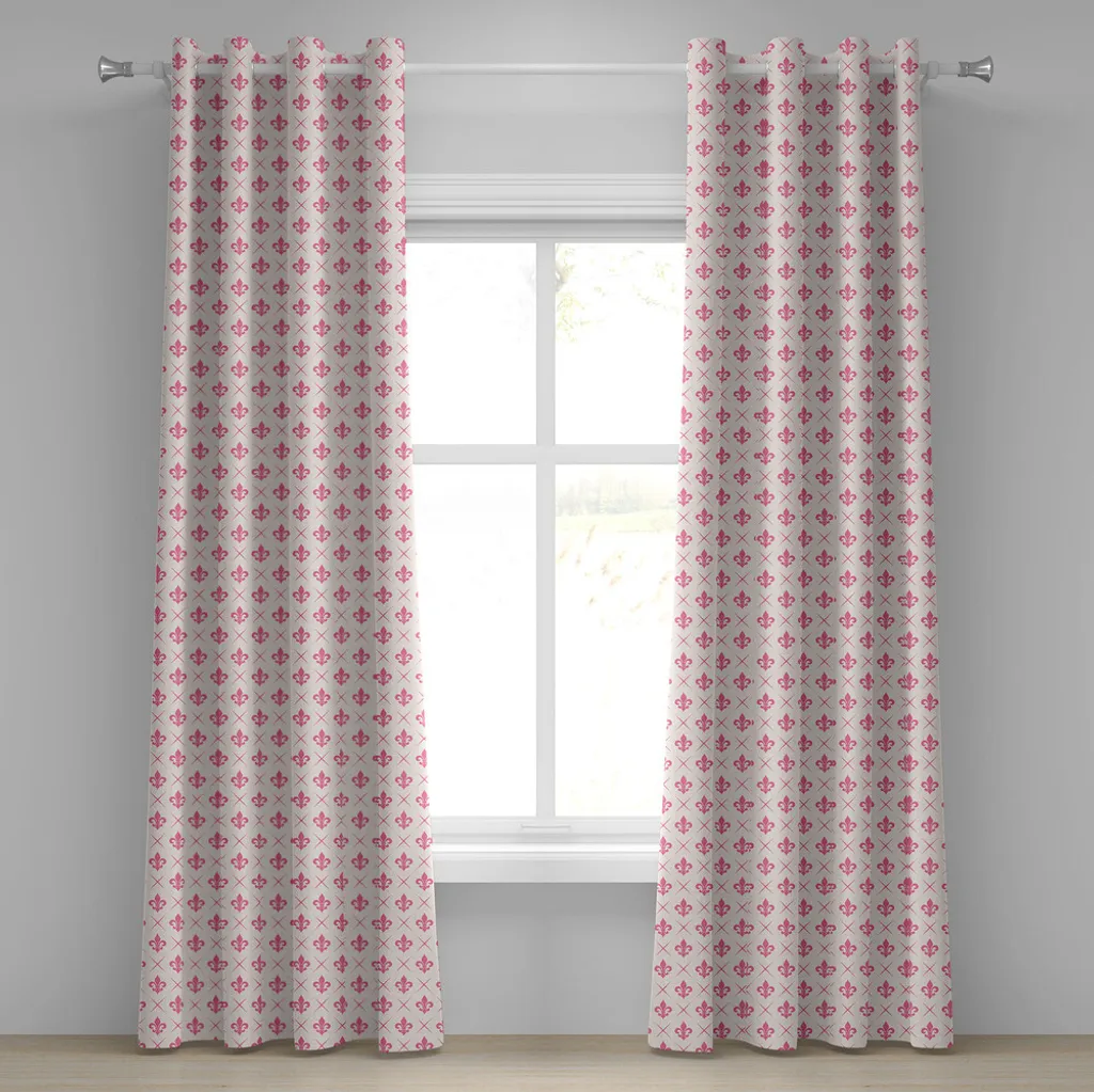 Tenda Decorativa Abakuhaus 2 Pannelli 280x175 Rosa Antico Reale