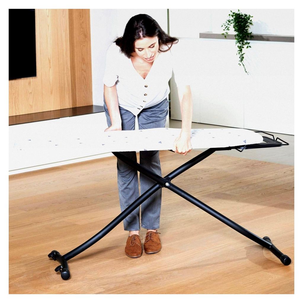 Bügelbrett | klappbar | einfache Lagerung | geeignet für Bügelstationen | höhenverstellbar von 60 cm bis 98 cm | Bügeln im Sitzen und Stehen |...