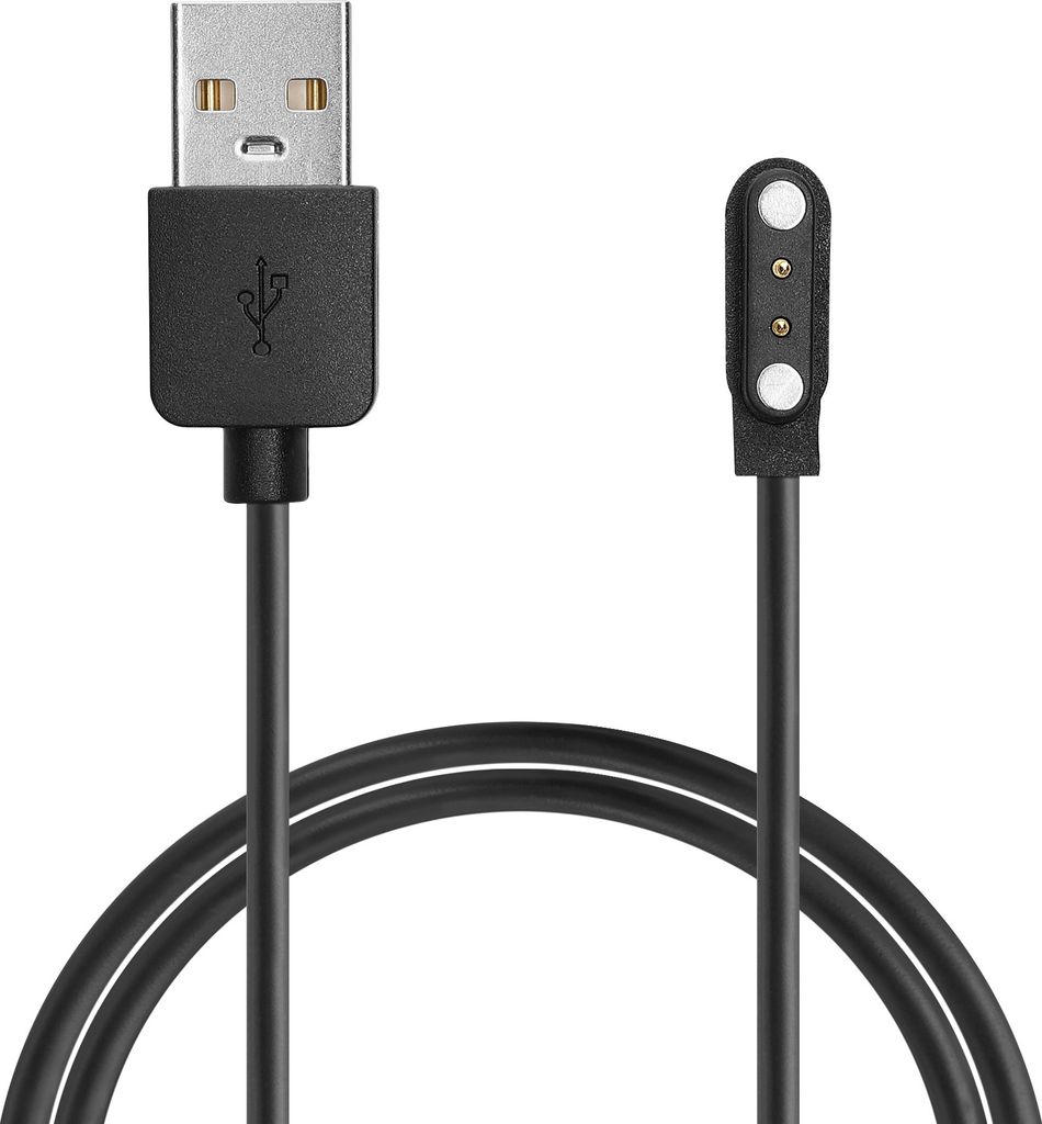 kwmobile USB Kabel Charger kompatibel mit Nerunsa P66D / NiUFFiT P66 / Ddidbi P66D / IDW19 / IDW13/ IDW15 Ladekabel - Smart Watch Ersatzkabel -