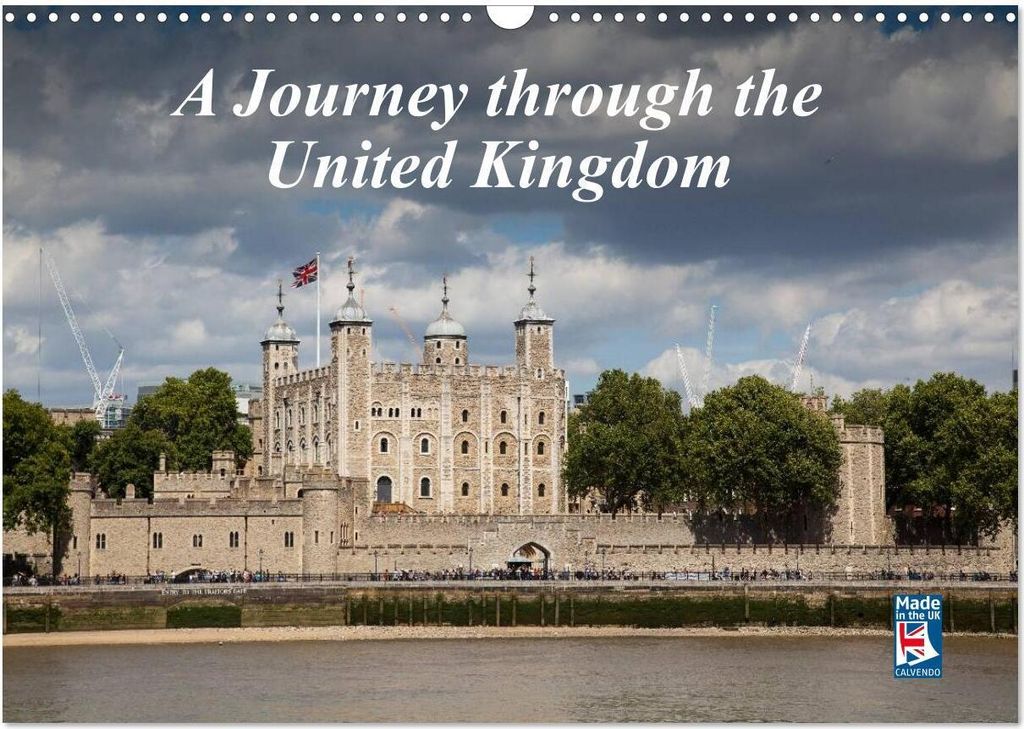 A Journey through the United Kingdom (Wall Calendar 2026 DIN A3 landscape), CALVENDO 12 Month Wall Calendar