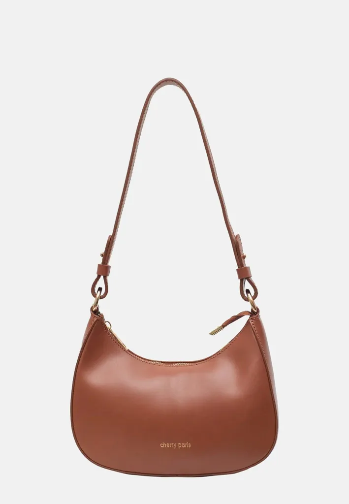 Sac à main Dana Camel Cherry Paris 4076 - Finition grainée haut de gamme