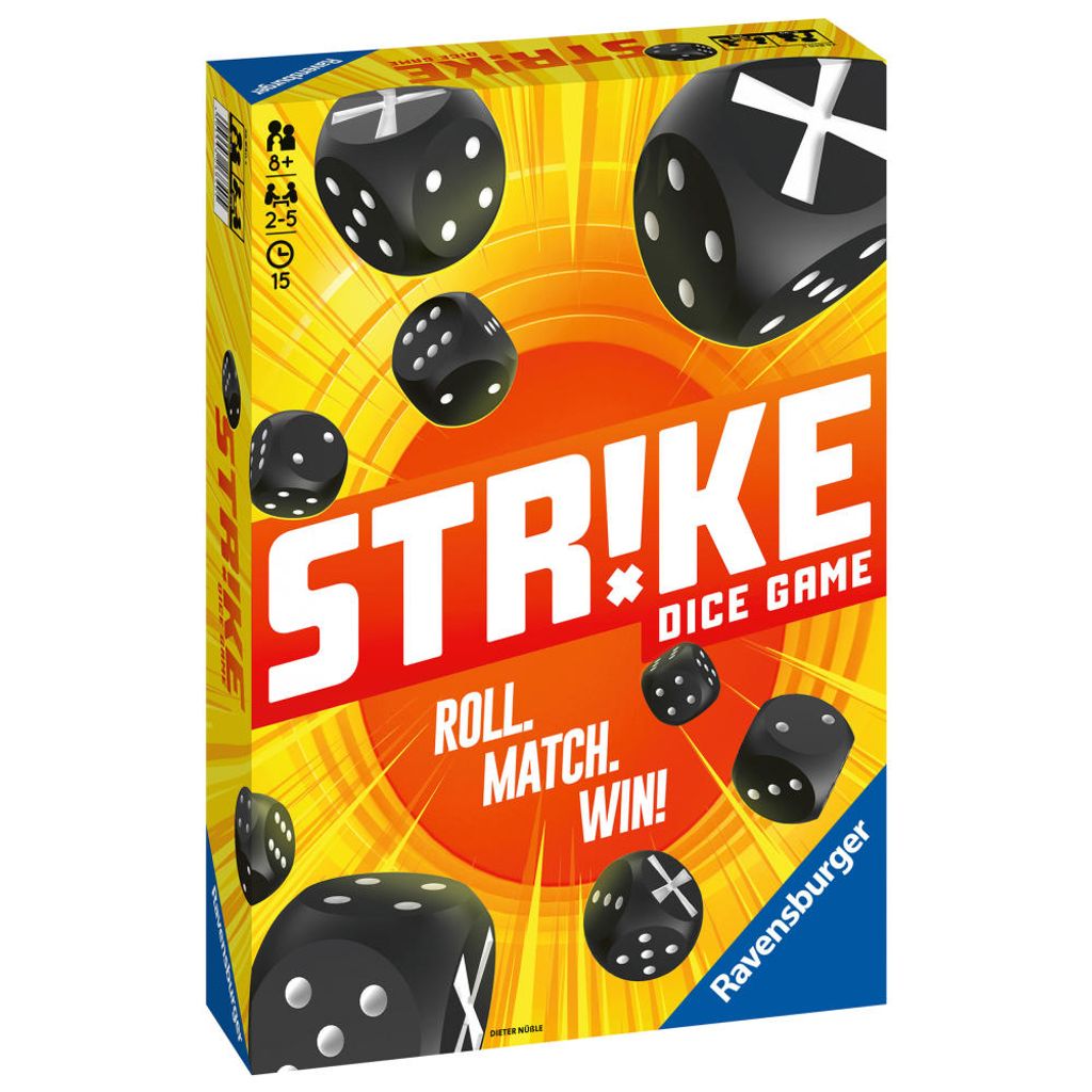 Ravensburger Strike, Krychle (6 stn), Dti a dospl, Jakkoliv Obrázek produktu 