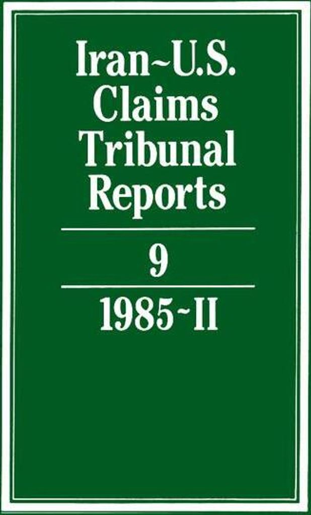 Iran-U.S. Claims Tribunal Reports