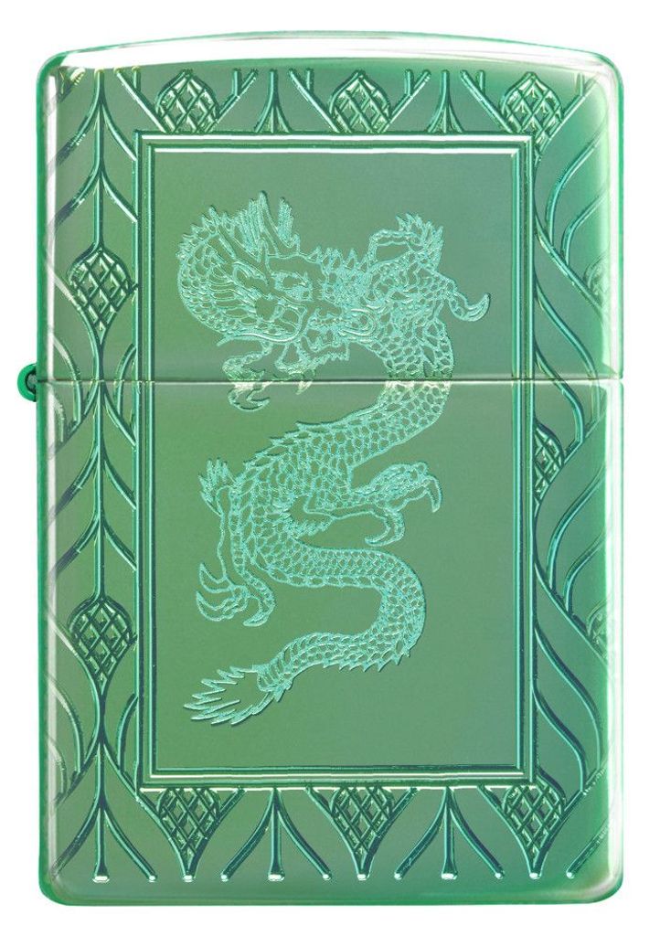 Hauser Rauchwaren Zippo ''green polished Armor Case Obrázek produktu 