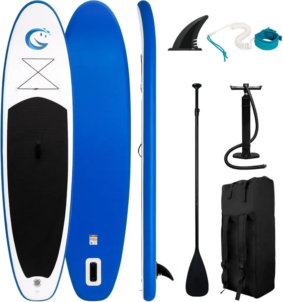 SUP Paddle Board Gonflable Idéal pour la Randonnée et Loisirs en Famille