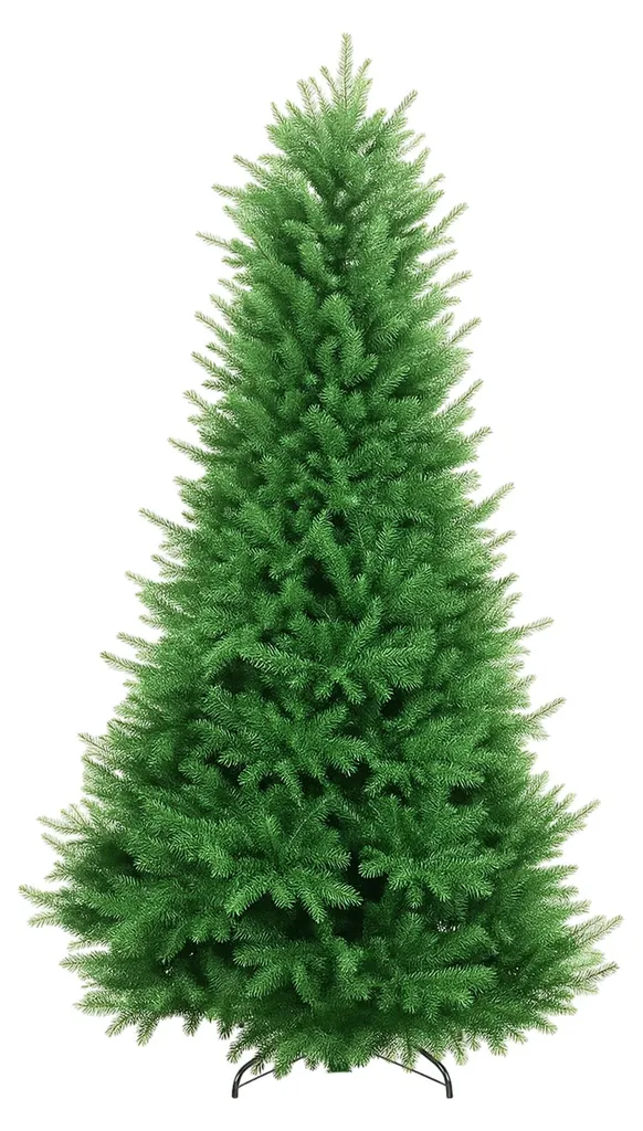 Sapin de Noël Majestueux pour Grand Salon, Modèle Traditionnel 210 cm