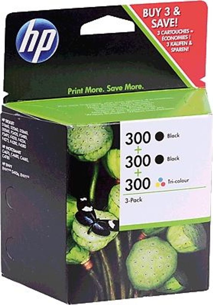 hp Vivera Tinte hp 300 (SD518AE) für hp, Multipack