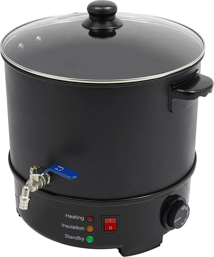 Machine à cire 10L en acier inoxydable 50-100°C 1000W pour bougies