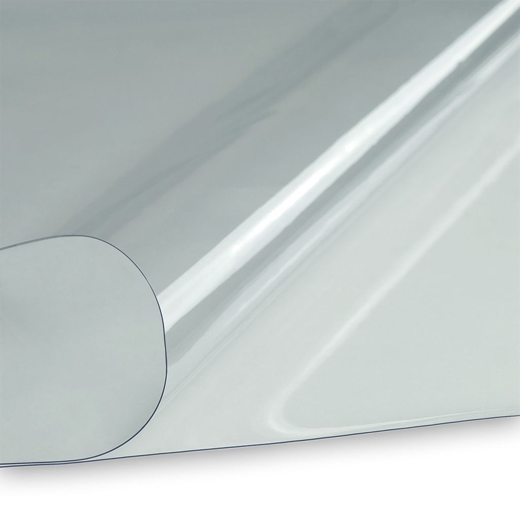 Klarsichtfolie Fensterfolie 0,5mm 180cm breit transparent durchsichtig UV-beständig